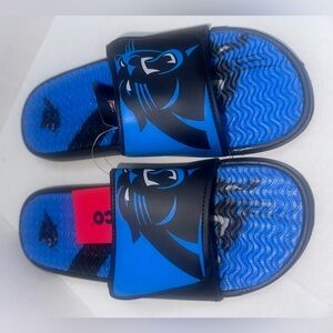 FOCO mens NFL Team Logo Athletic Sport Shower Flip Flop Sandals size 9-10